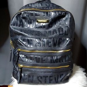 Steve Madden logo backpack